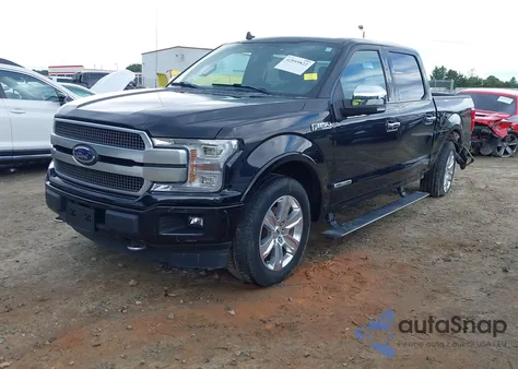 2018 Ford F-150 Platinum z USA, uszkodzony, nr VIN 1FTFW1E12JFD73099